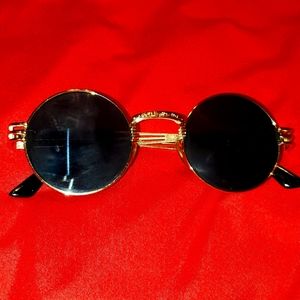Steampunk Circular Sunglasses